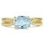 Retro Aquamarine Vintage Ring