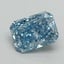 1.32 Ct. Fancy Vivid Blue Radiant Lab Grown Diamond