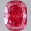 5.07 Ct. Fancy Vivid Pink Cushion Lab Grown Diamond