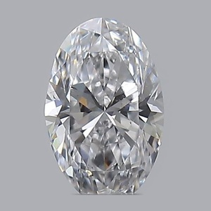 Oval diamond — real photo