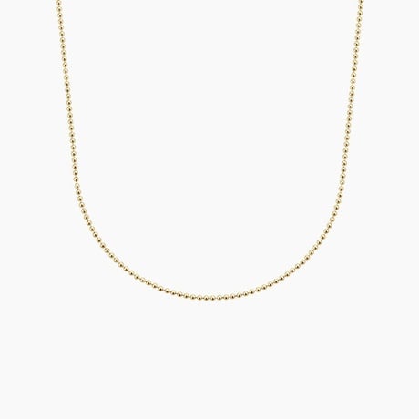 Cameron Bead Chain Necklace (1mm)