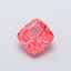 1.01 Ct. Fancy Vivid Pink Cushion Lab Grown Diamond