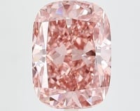 10.05 Ct. Fancy Intense Pink Cushion Lab Grown Diamond