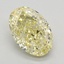 2.26 Ct. Fancy Intense Yellow Oval Lab Grown Diamond
