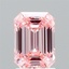 2.04 Ct. Fancy Intense Pink Emerald Lab Grown Diamond