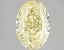 3.10 Ct. Fancy Vivid Yellow Oval Lab Grown Diamond