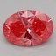 1.01 Ct. Fancy Vivid Pink Oval Lab Grown Diamond