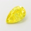 1.55 Ct. Fancy Vivid Yellow Pear Lab Grown Diamond