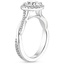 Platinum Monroe Diamond Ring (1/4 ct. tw.), smallside view