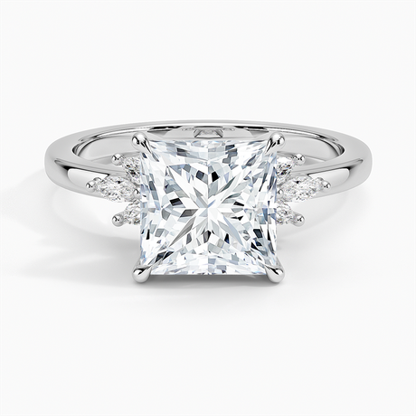 18K White Gold Stella Diamond Ring