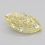 1.04 Ct. Fancy  Yellow Marquise Lab Grown Diamond