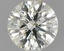 0.60 Ct. Very Light Green Yellow Round Diamond