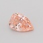 0.41 Ct. Fancy Vivid Pink Pear Lab Grown Diamond