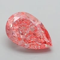 4.01 Ct. Fancy Intense Pink Pear Lab Grown Diamond