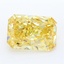 11.55 Ct. Fancy Yellow Radiant Lab Grown Diamond