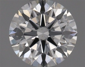 Round diamond — real photo