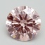 2.40 Ct. Fancy Intense Pink Round Lab Grown Diamond