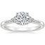18K White Gold Cuvee Diamond Ring, smalltop view