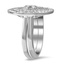 Lattice Double Halo Diamond Bridal Set, smallview