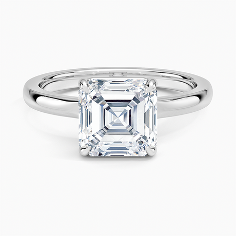 18K White Gold Alice Solitaire Ring