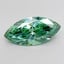 5.04 Ct. Fancy Vivid Green Marquise Lab Grown Diamond