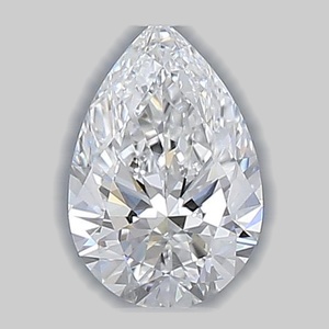 Pear diamond — real photo