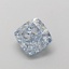 1.29 Ct. Fancy Intense  Blue Cushion Lab Grown Diamond