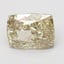 7.00 Ct. Fancy Light Grayish Yellow Cushion Lab Grown Diamond