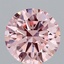 2.01 Ct. Fancy Vivid Pink Round Lab Grown Diamond