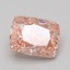 6.07 Ct. Fancy Vivid Pink Cushion Lab Grown Diamond