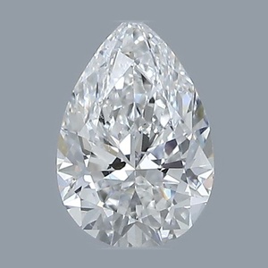 Pear diamond — real photo