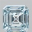 3.03 Ct. Fancy Intense Blue Asscher Lab Grown Diamond