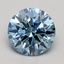 2.02 Ct. Fancy Intense Blue Round Lab Grown Diamond