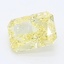 1.11 Ct. Fancy Intense Yellow Radiant Lab Grown Diamond