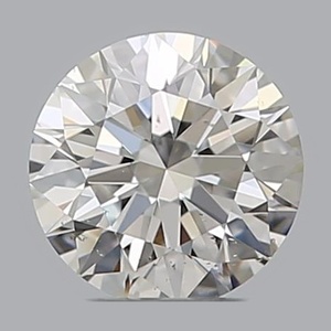 Round diamond — real photo