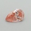 0.32 Ct. Fancy Vivid Pink Pear Lab Grown Diamond
