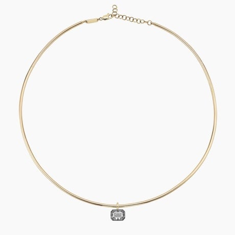 Harper Emerald-Cut Lab Diamond Collar Necklace (1 3/4 ct. tw.)