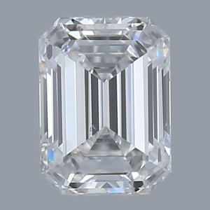 Emerald diamond — real photo