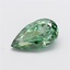 2.15 Ct. Fancy Vivid Green Pear Lab Grown Diamond