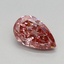 0.78 Ct. Fancy Vivid Pink Pear Lab Grown Diamond
