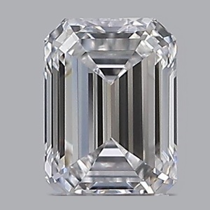 Emerald diamond — real photo