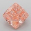 3.10 Ct. Fancy Vivid Pink Cushion Lab Grown Diamond