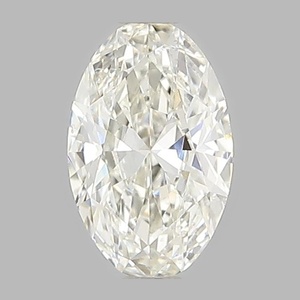 Oval diamond — real photo