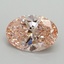 2.18 Ct. Fancy Vivid Pink Oval Lab Grown Diamond