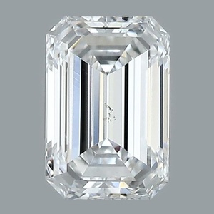 Emerald diamond — real photo