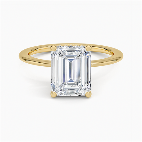 Aimee Hidden Halo Diamond Ring