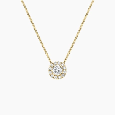 Diamond Halo Pendant (2/5 ct. tw.)