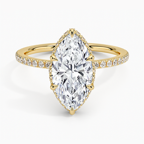 18K Yellow Gold Gala Diamond Ring
