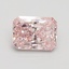 1.54 Ct. Fancy Intense Pink Radiant Lab Grown Diamond