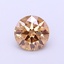 1.09 Ct. Fancy Light  Brown Round Lab Grown Diamond